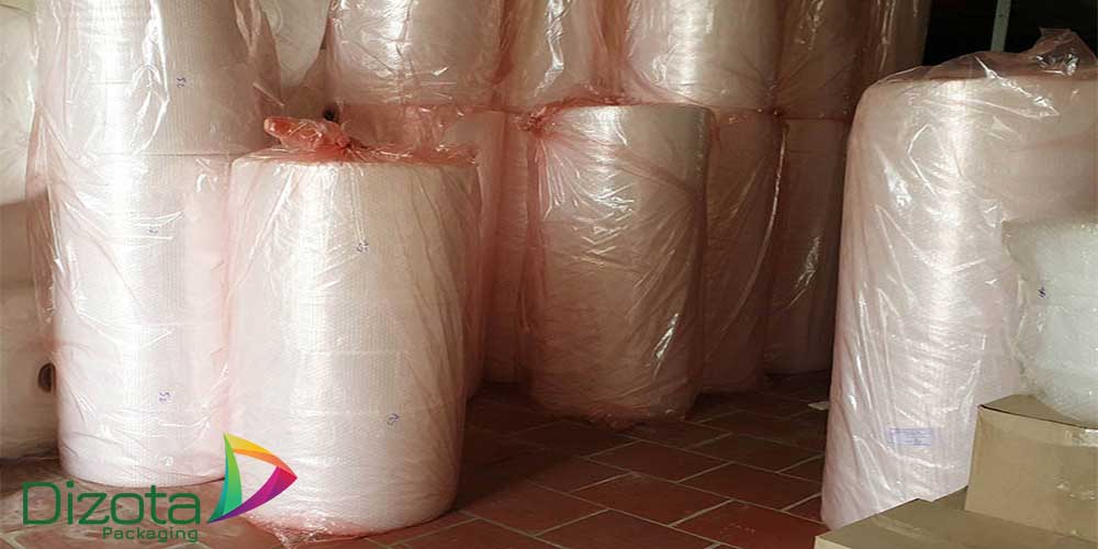 Cuộn bubble wrap đóng gói hàng hóa