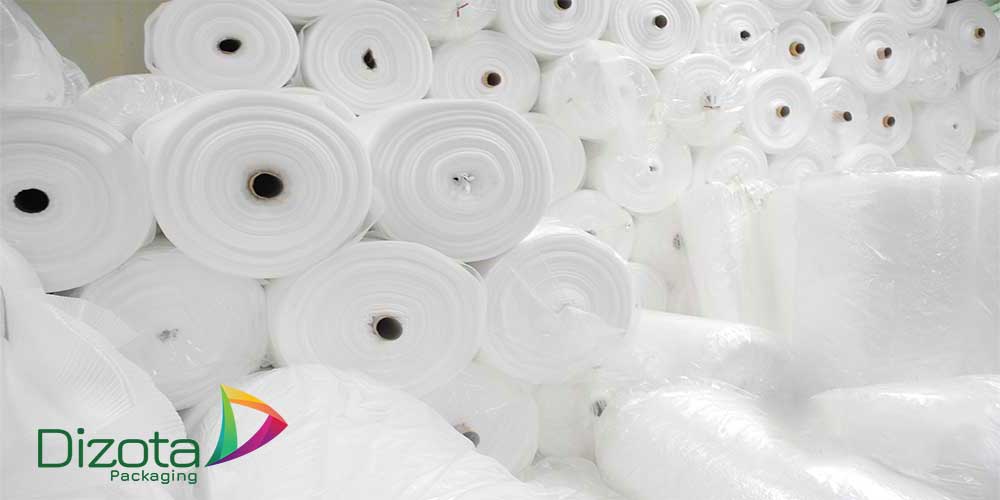kho màng xốp PE foam 1mm Dizota Packaging