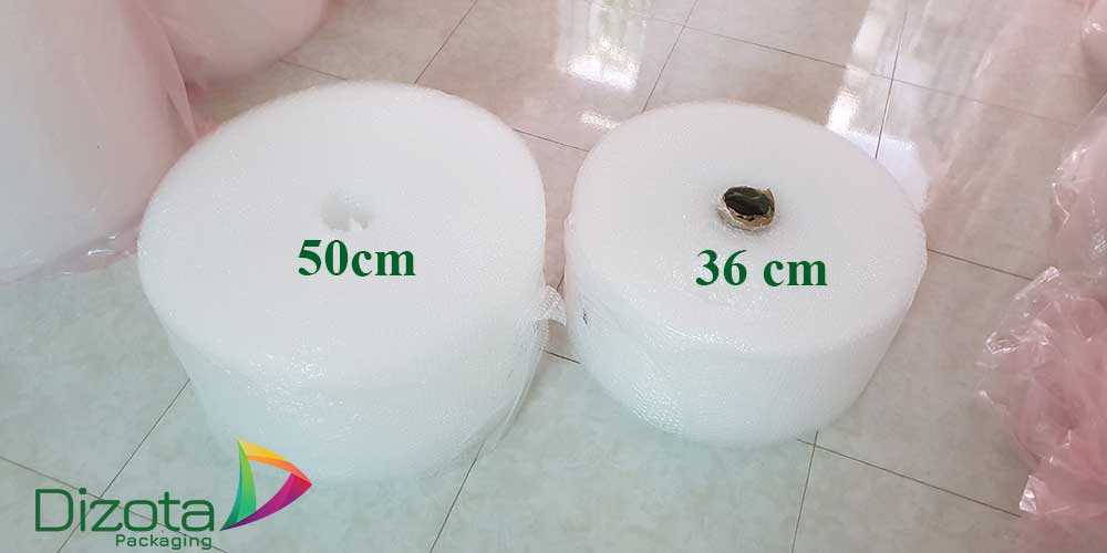 Cuộn xốp hơi bọc hàng rộng 35cm dài 100m