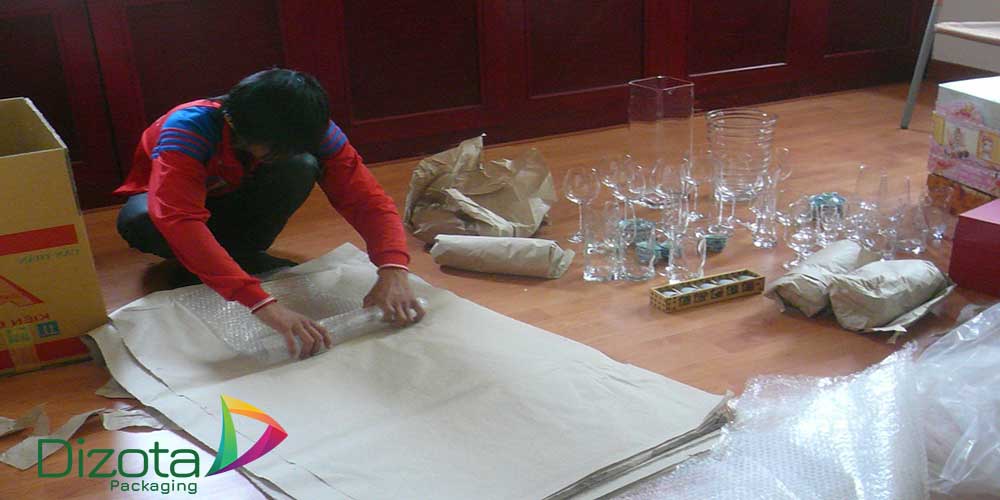 màng xốp hơi bảo vệ hàng dễ vỡ