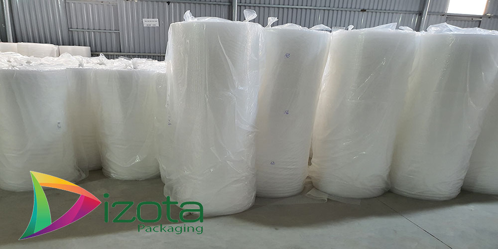 Nhà máy sản xuất xốp hơi rộng 1m2 dài 100m