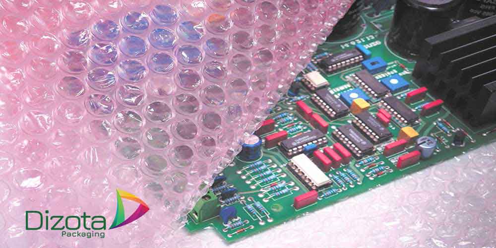 xốp hơi anti static bọc hàng điện tự