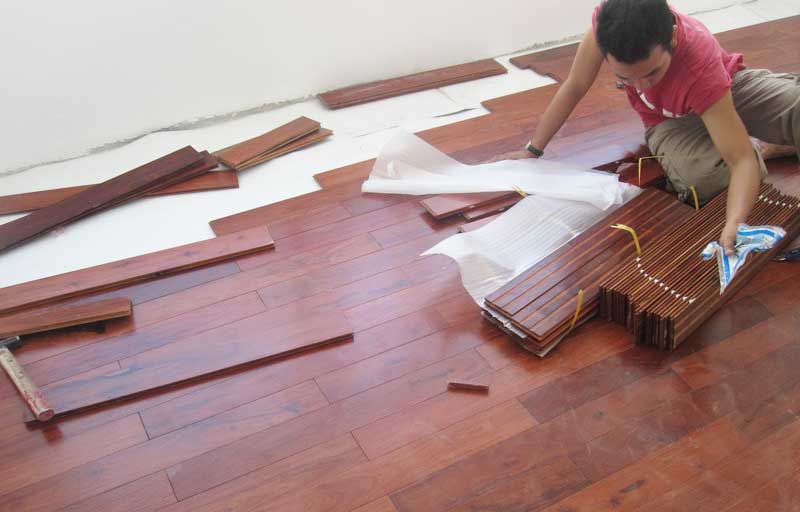 Lắp đặt sàn gỗ 