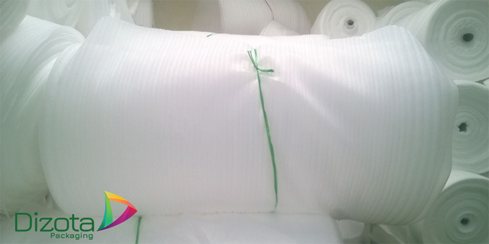 cuộn xốp trắng mỏng dầy 1mm