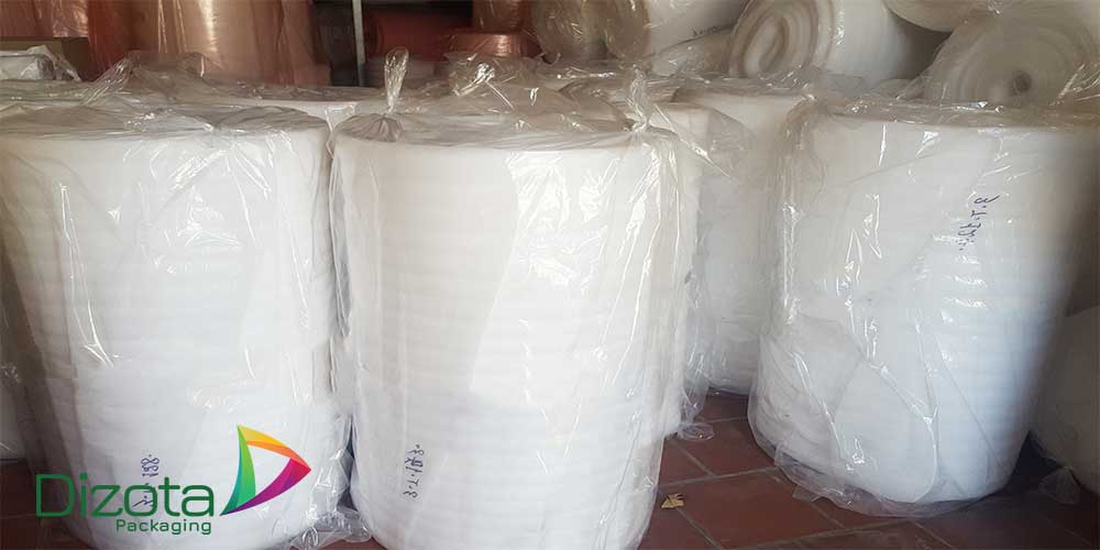 Kho chứa mút xốp 3 ly tại Dizota Packaging