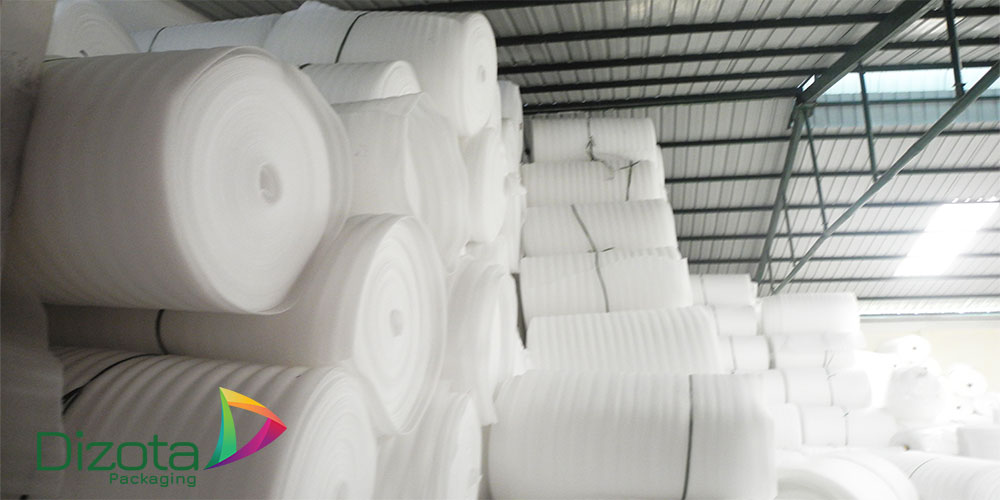 Kho mút xôp 5 ly màu trắng bọc hàng