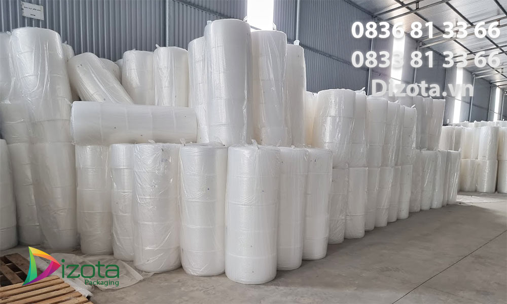 Kho sản xuất xốp bóng khí gói hàng