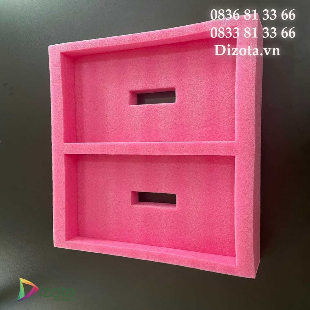 Giá xốp PE foam định hình chống tĩnh điện