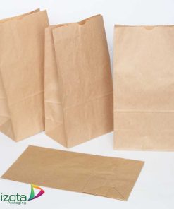 Túi giấy Kraft kích thước 9x27x8cm đựng bánh mỳ, đồ ăn nhanh