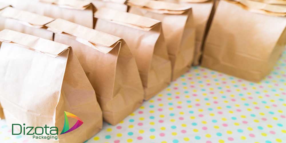 Túi giấy Kraft 21x26cm