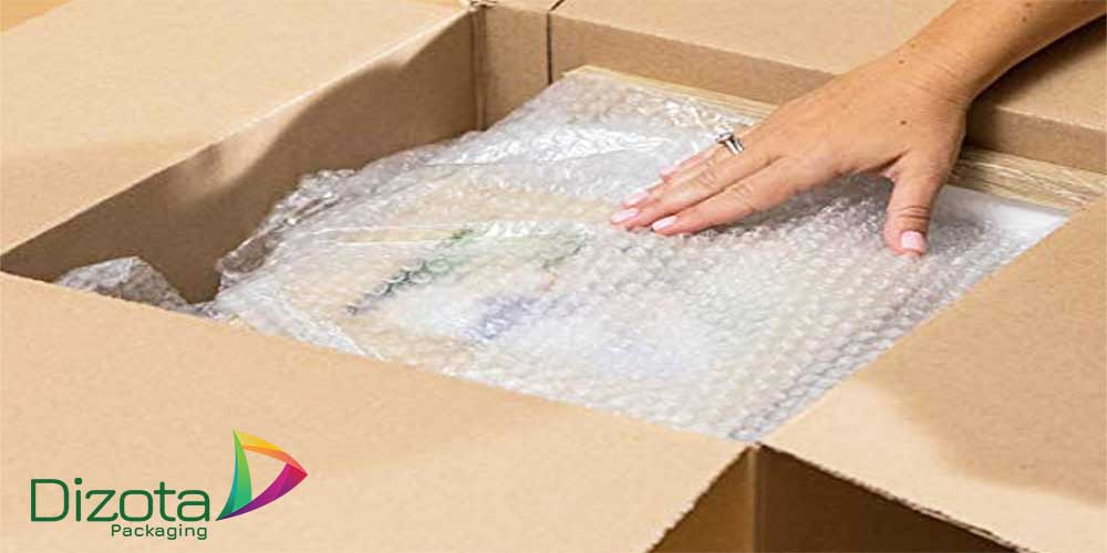 sử dụng xốp bong bóng bảo vệ hàng