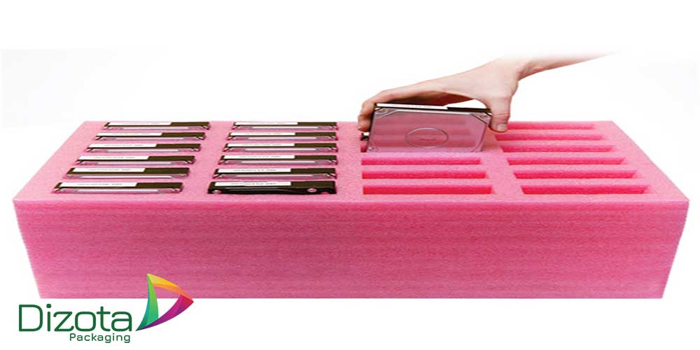 Khay xốp định hình chống tĩnh điện, chứa ổ HDD