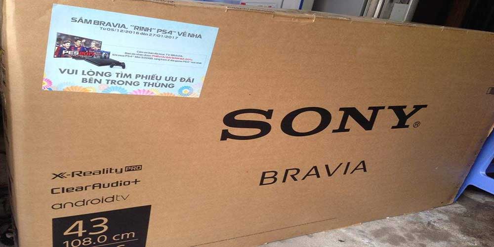 Hộp bảo vệ tivi thông minh bằng carton 7 lớp