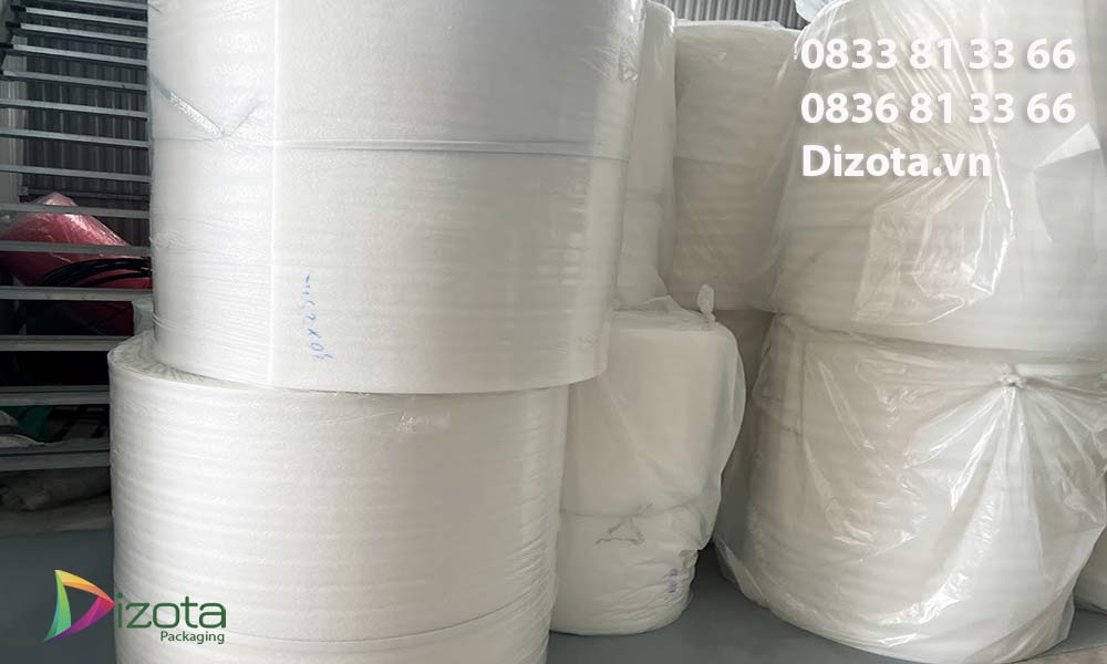 Mút xốp PE foam bọc hàng tại Bắc Ninh