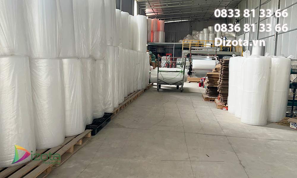 Sản xuất xốp hơi bong bóng tại Bắc Ninh