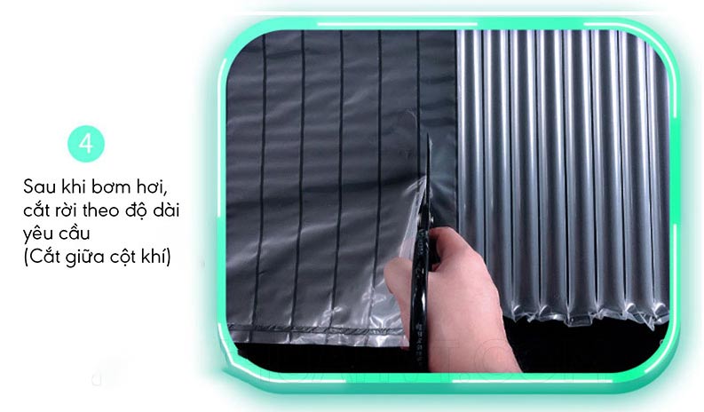 Cắt phần cột khí cần sử dụng