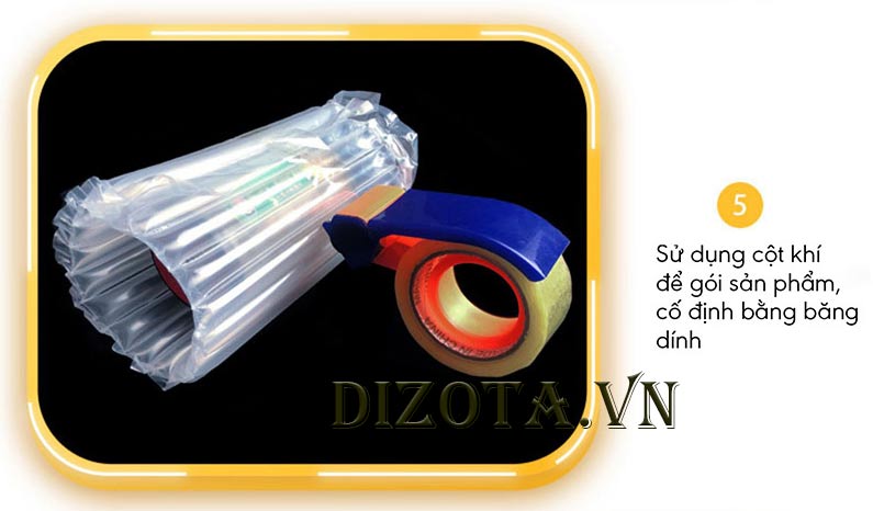 Đóng gói và cố định sản phẩm