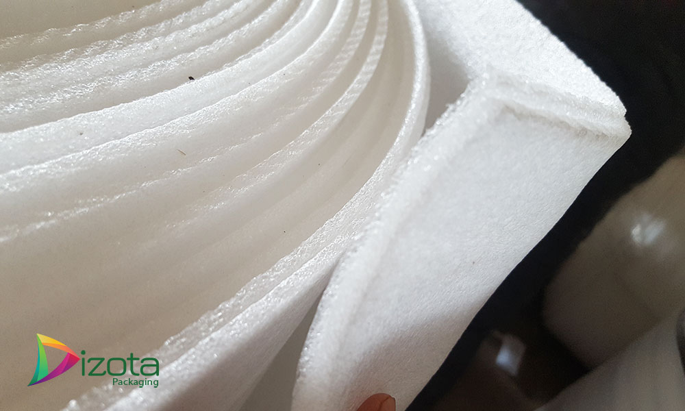 Cuộn xốp PE foam 10mm màu trắng Quảng Ninh