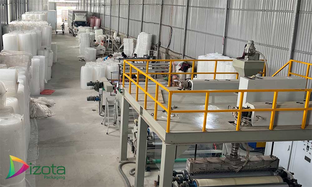 Sản xuất xốp hơi bong bóng gói hàng tại Nghệ An