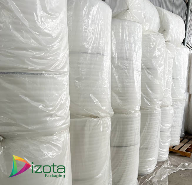 Mút xốp PE foam 2mm màu trắng tại Hoà Bình