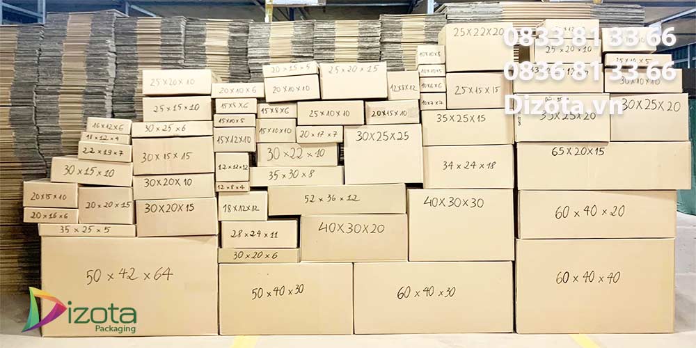 Địa chỉ bán lẻ thùng carton tại Ba Đình, Hà Nội