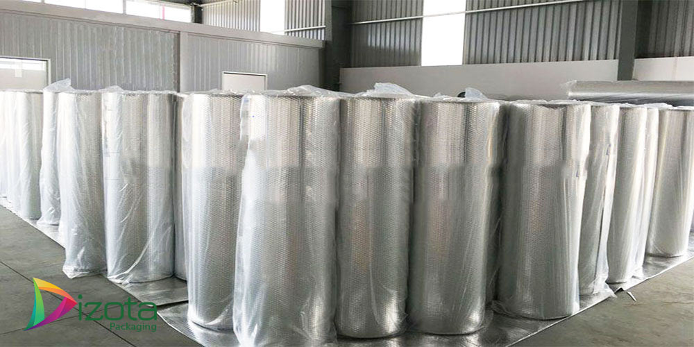 Túi khí cách nhiệt một mặt xi mạ nhôm P1