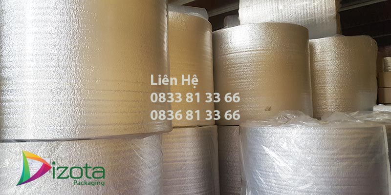 Xốp cách nhiệt 25mm tráng bạc