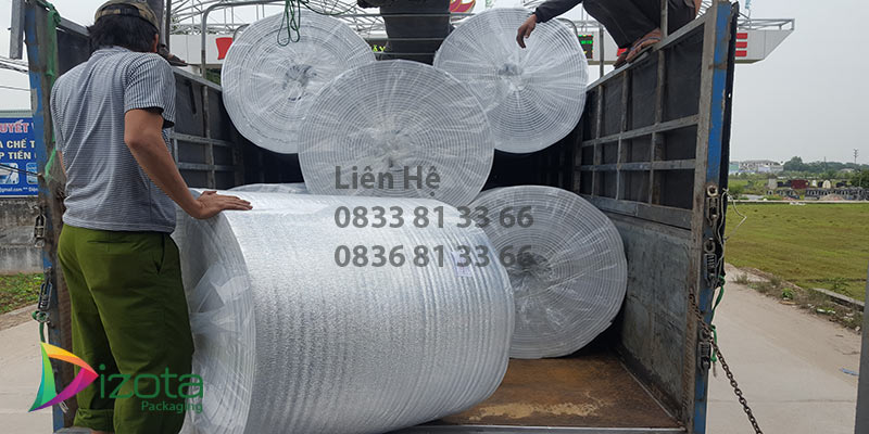 Xốp tráng bạc 1cm hai mặt