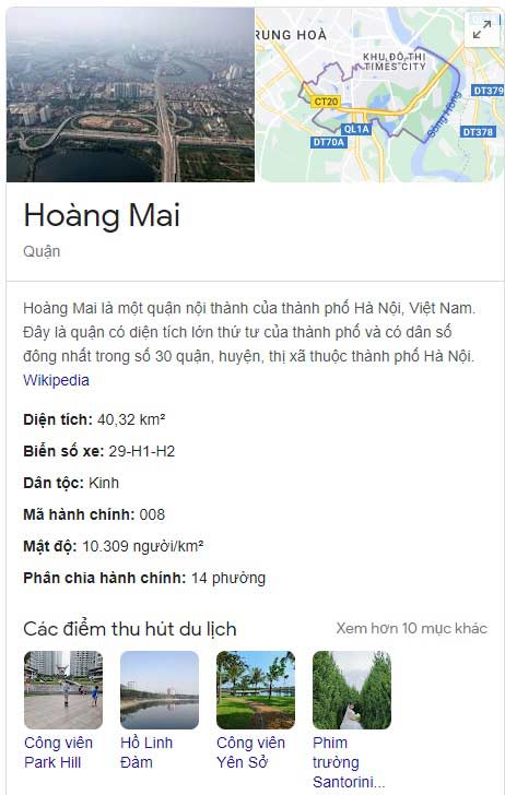 Quận Hoàng Mai, Hà Nội