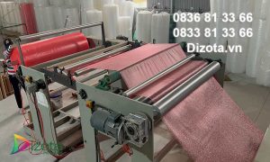 Sản xuất xốp nổ màu đỏ tại Hoàng Mai, Hà Nội