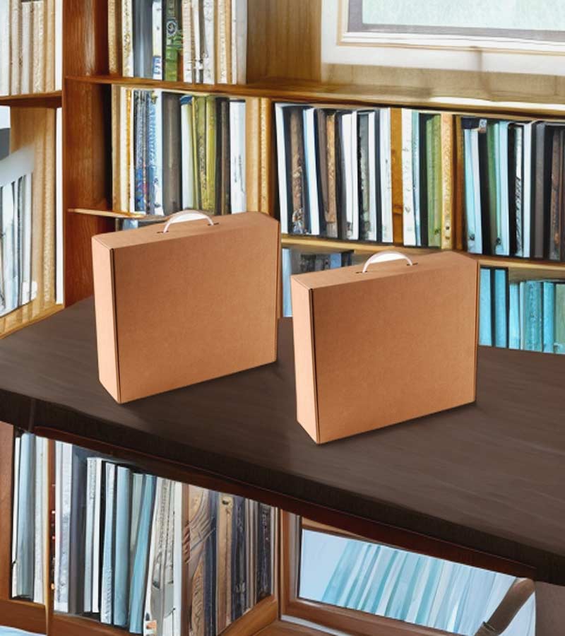 Thùng carton có quai sách
