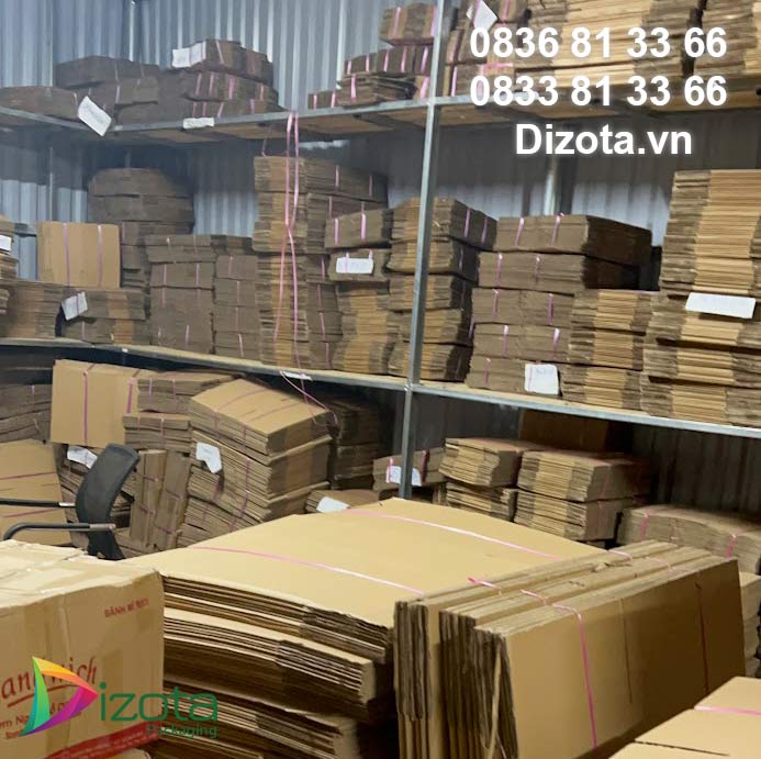 Thùng Carton giá rẻ tại Dizota Packaging