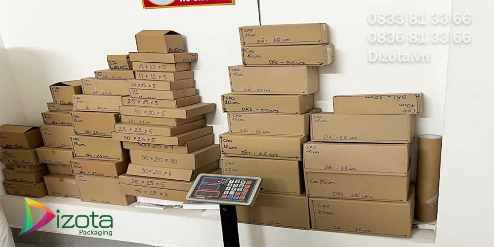 Thùng carton giá rẻ Dizota