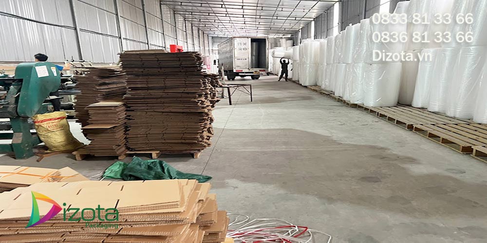 Dizota sản xuất thùng carton giá rẻ tại Phú Xuyên