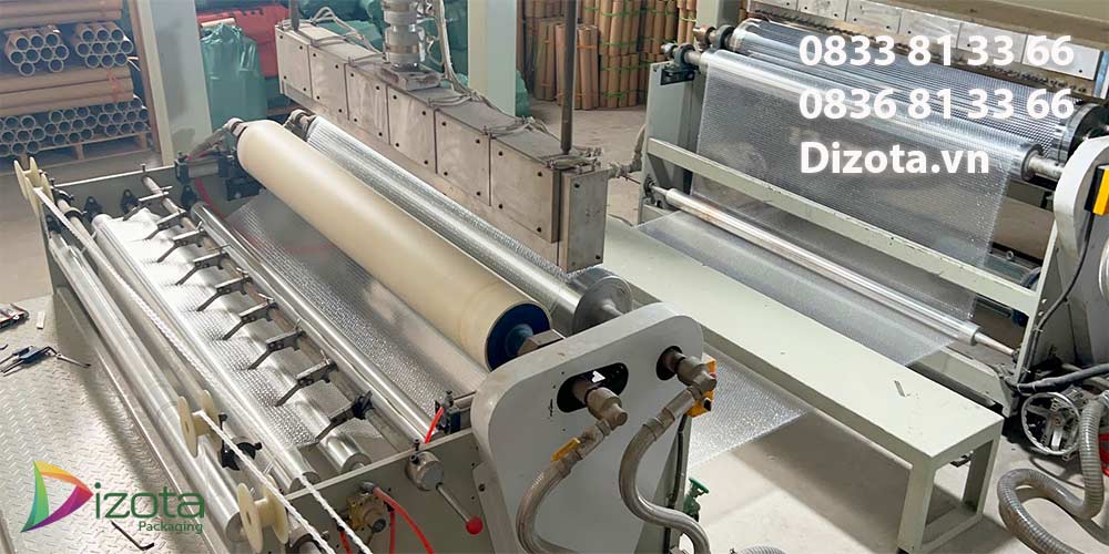 Xưởng sản xuất xốp hơi bọc hàng tại Mê Linh, Hà Nội