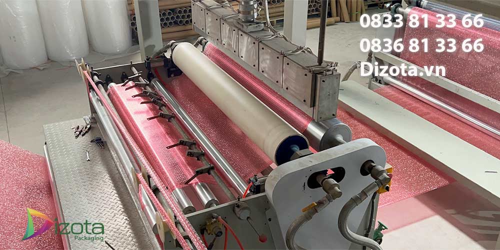 Sản xuất xốp hơi chống tĩnh điện màu hồng, Thanh Oai