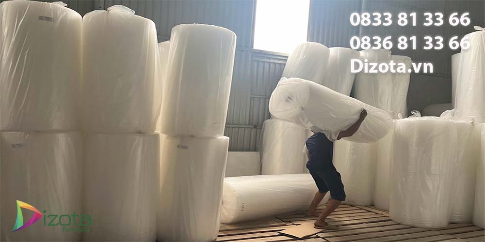 Xưởng sản xuất xốp hơi bọc hàng tại Ứng Hoà