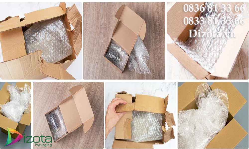Hướng dẫn đóng gói hàng hoá bằng xốp nổ chống sốc Dizota