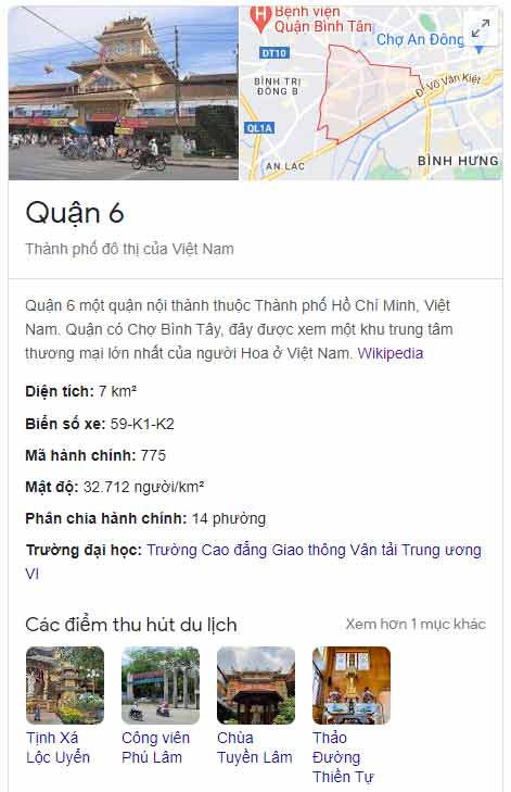 Quận 6, TP. Hồ Chí Minh
