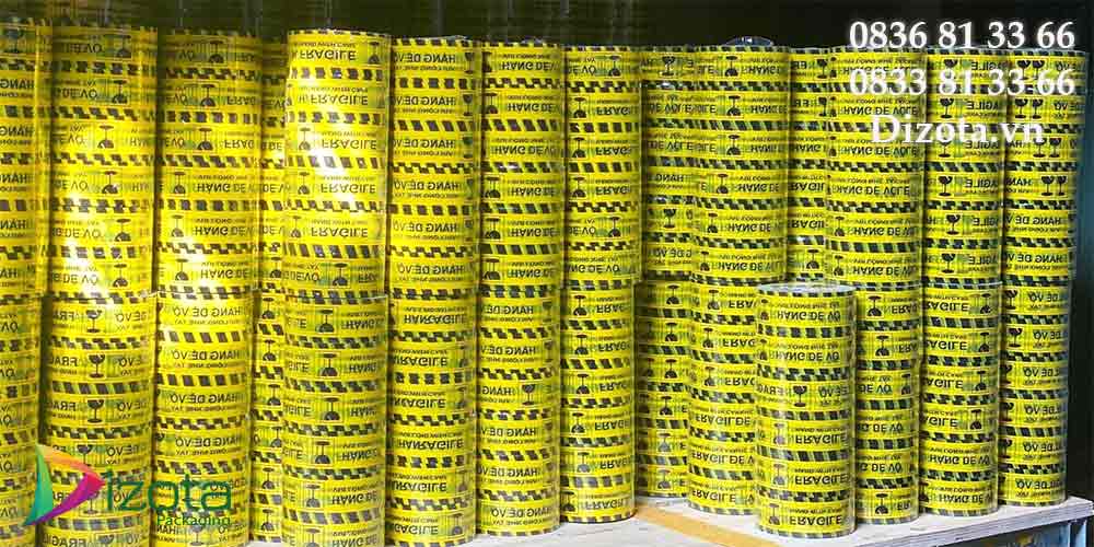 Băng keo hàng dễ vỡ tại Quận 7, HCM