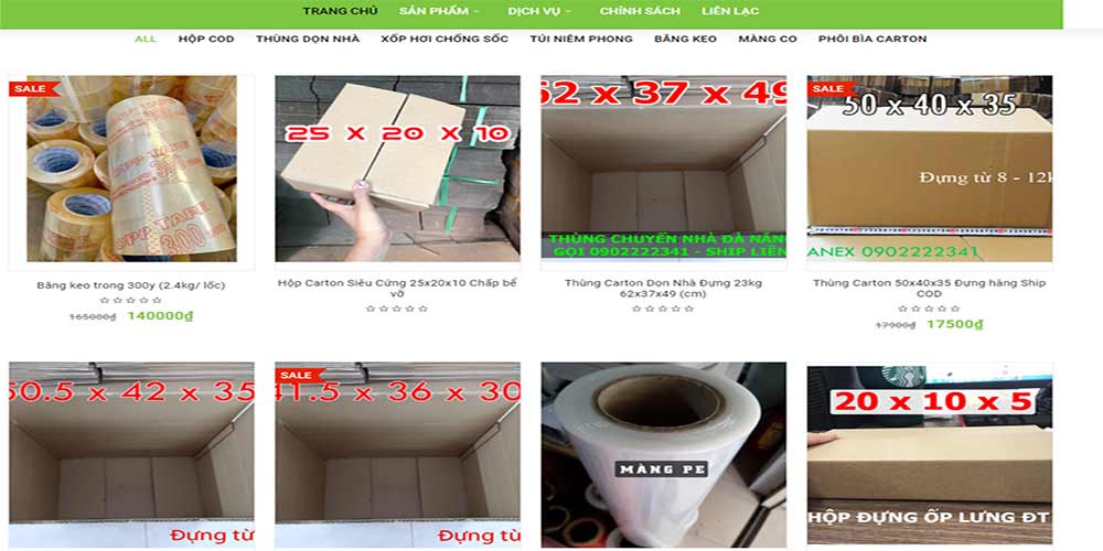 Địa chỉ bán xốp bong bóng khí tại Đà Nẵng