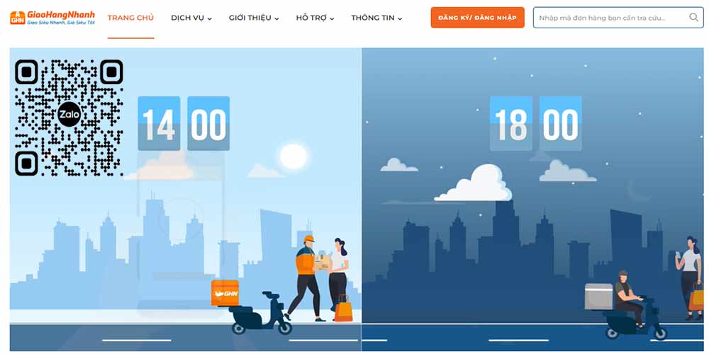 Vận chuyển hàng quốc tế qua GHN