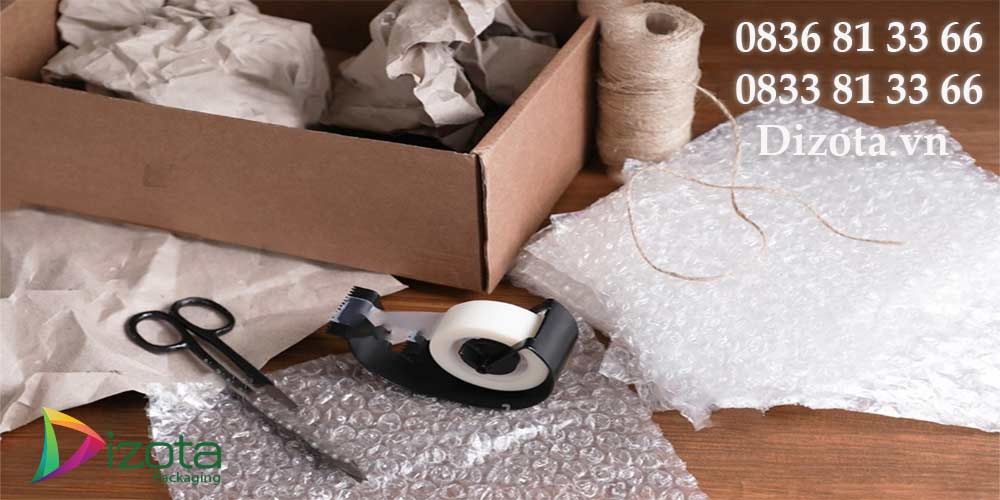 Gói hàng bằng xốp nổ chống sốc Dizota