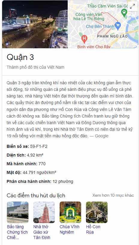 Quận 3, TP. Hồ Chí Minh Quận 3, TP. Hồ Chí Minh