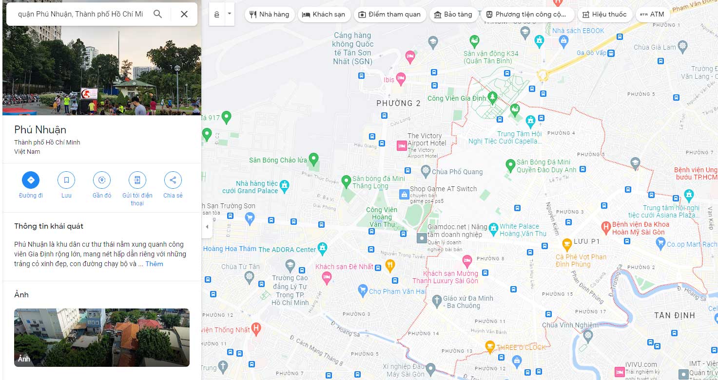 Quận Phú Nhuận, Tp. Hồ Chí Minh Quận Phú Nhuận, Tp. Hồ Chí Minh