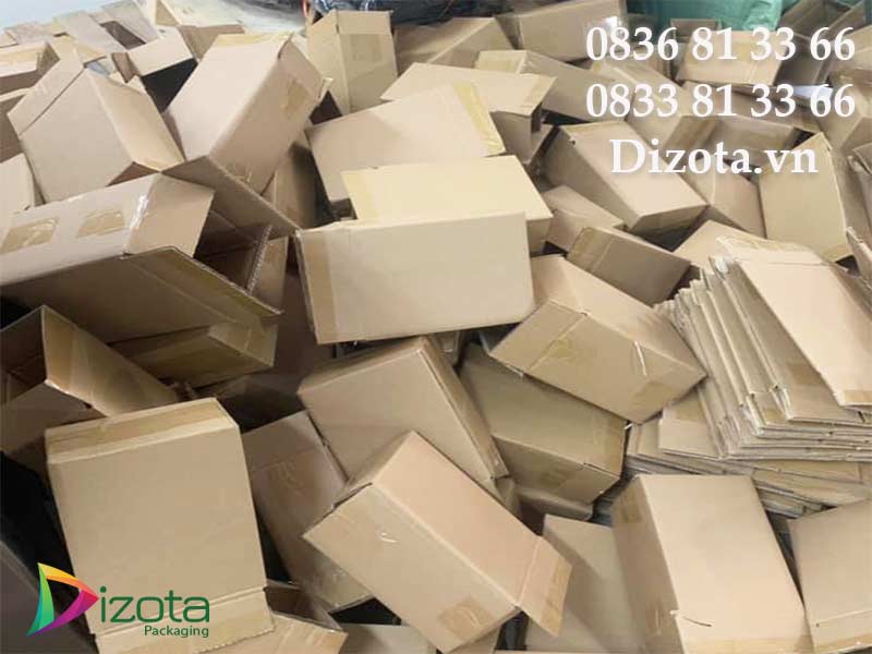 Thùng carton gói hàng giá rẻ tại Cần Giờ