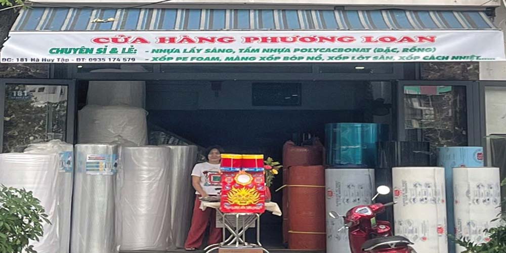 Xốp hơi Phương Loan, 181 Hà Huy Tập, quận Thanh Khê, Đà Nẵng