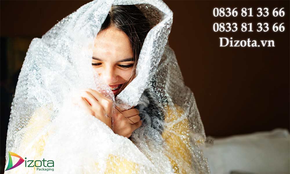 Xốp hơi bong bóng khí giúp giảm stress