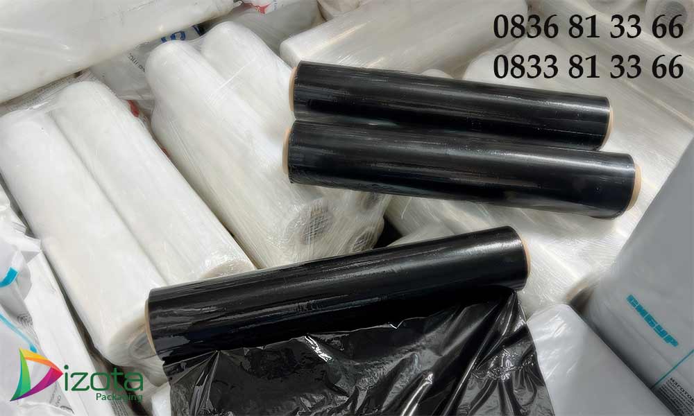 Màng PE đen quấn tay Dizota