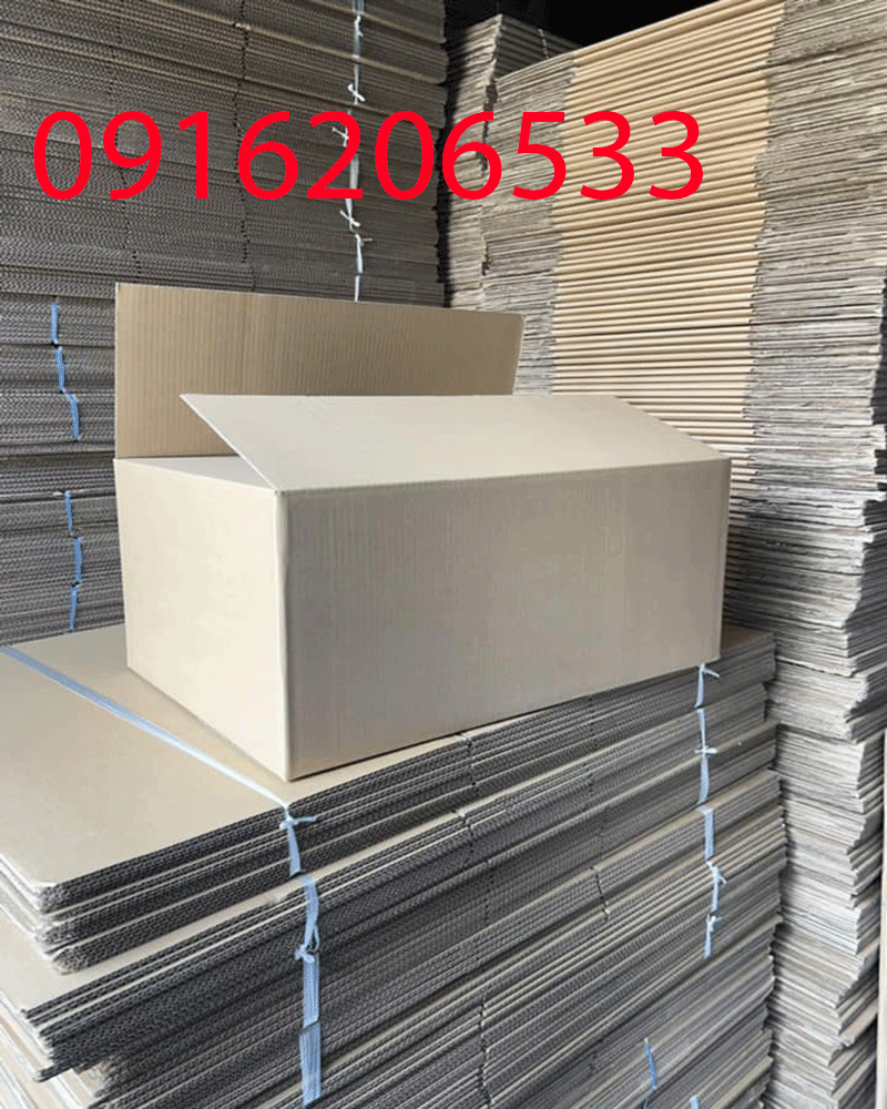 Hộp carton giá rẻ tại quận Long Biên 